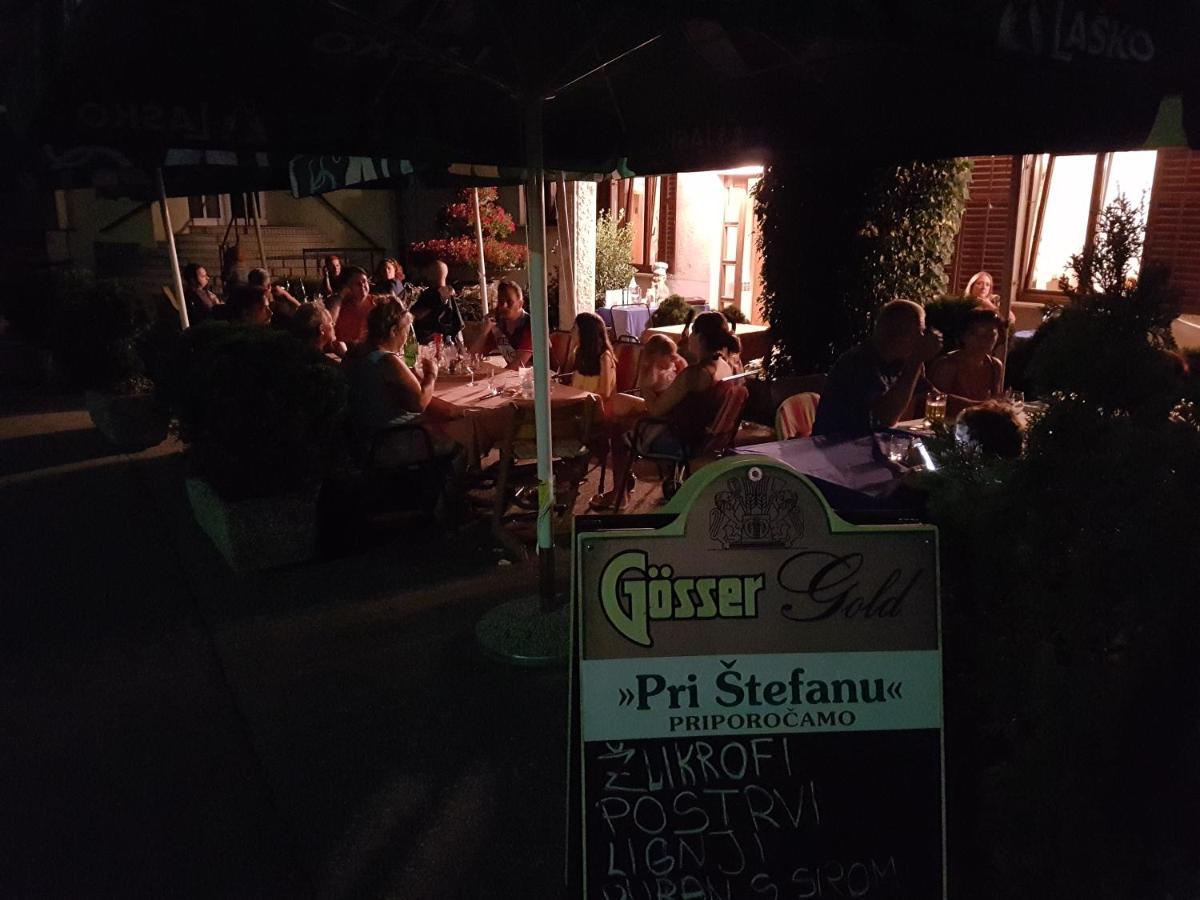 Guesthouse Pri Stefanu Most na Soči Exteriér fotografie