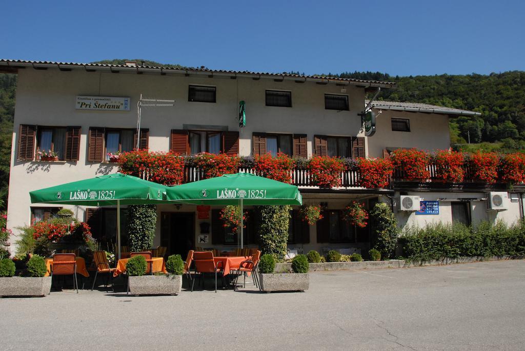 Guesthouse Pri Stefanu Most na Soči Exteriér fotografie
